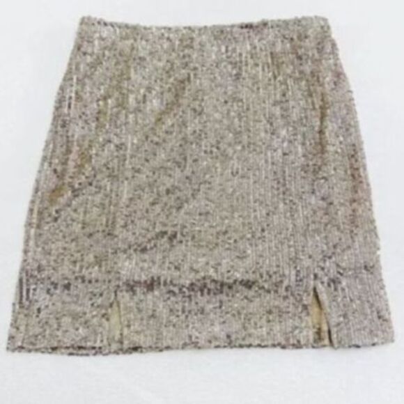 Love on a hanger sexy mini skirt sequins disco glam new fits 2 or 3 - Picture 4 of 5